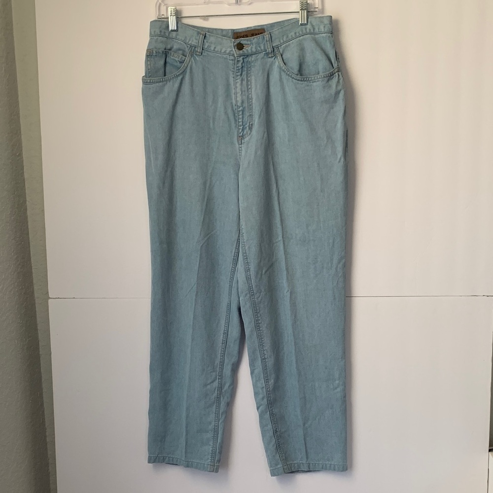 Jones Jeans Tencel Light Blue Women's Jeans Size 12